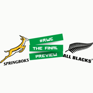 South Africa is facing New Zealand in the RWC final