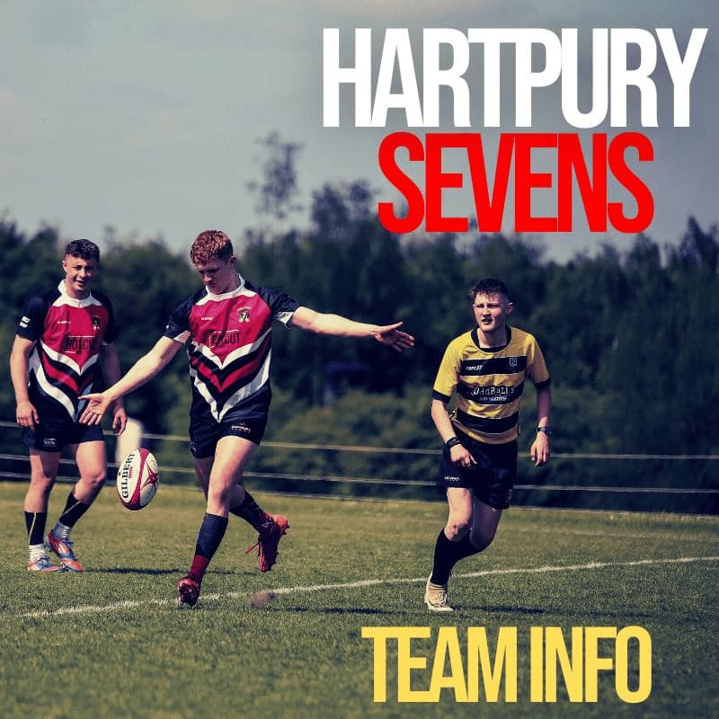 Hartpury Sevens 2023 Team Info document