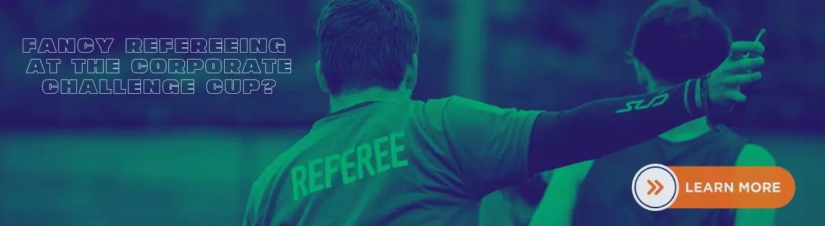 Become a Referee at the Corporate Challenge Cup 2023 at North Bristol RFC