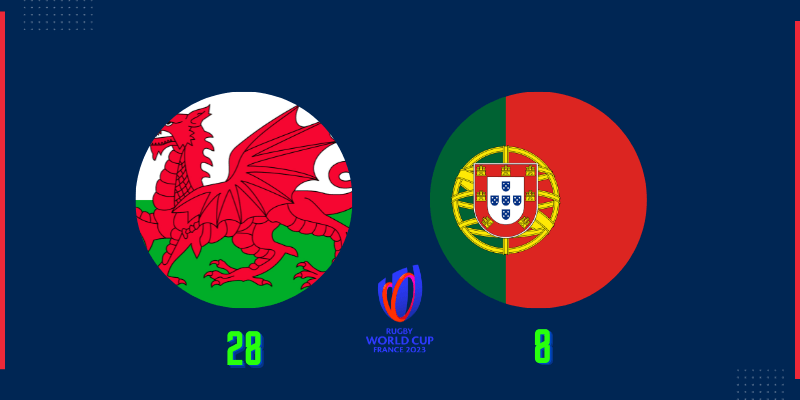 Wales beat Portugal 28:8