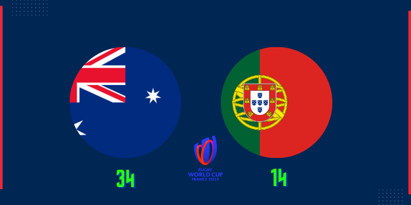 Australia beat Portugal