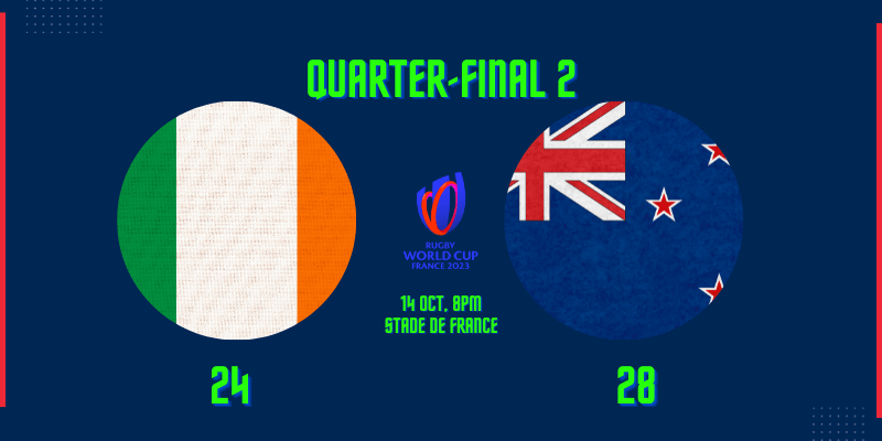 New Zealand beat Ireland