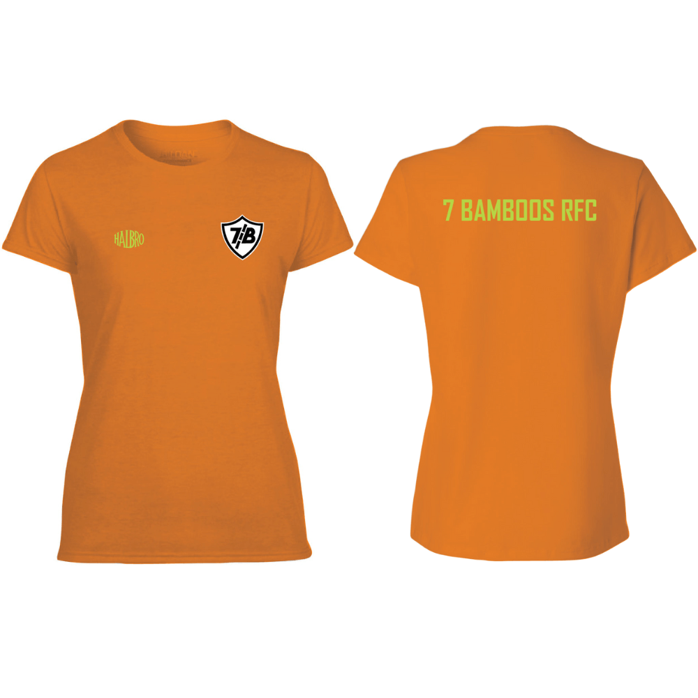 Orange Bamboos Women's Shirt