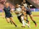 Here you go, plain text (non-HTML): **Meta description (160 characters):** Fiji, New Zealand, France and South Africa reach the HSBC SVNS Singapore semi-finals after thrilling pool action at the National Stadium.