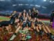 New Zealand defeated Australia 36–7 in the women's Cup Final at the 2026 HSBC SVNS Singapore at National Stadium on February 1, 2026 in Singapore.